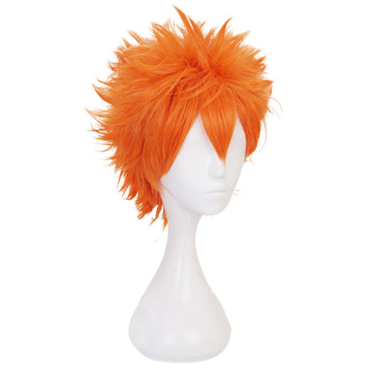 Anime  Haikyuu!! Hinata Shoyo Yellow Cosplay Wig