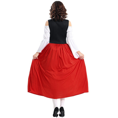 Medieval Farm Maid Munich Beer Festival Dress