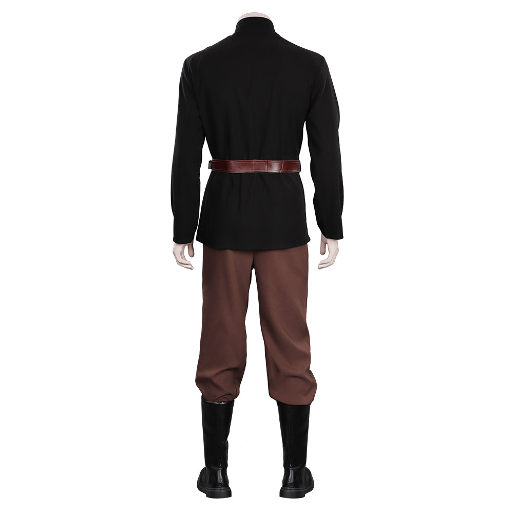 Movie Count Dooku Brown Set Cosplay Costume Outfits Halloween Carnival Suit