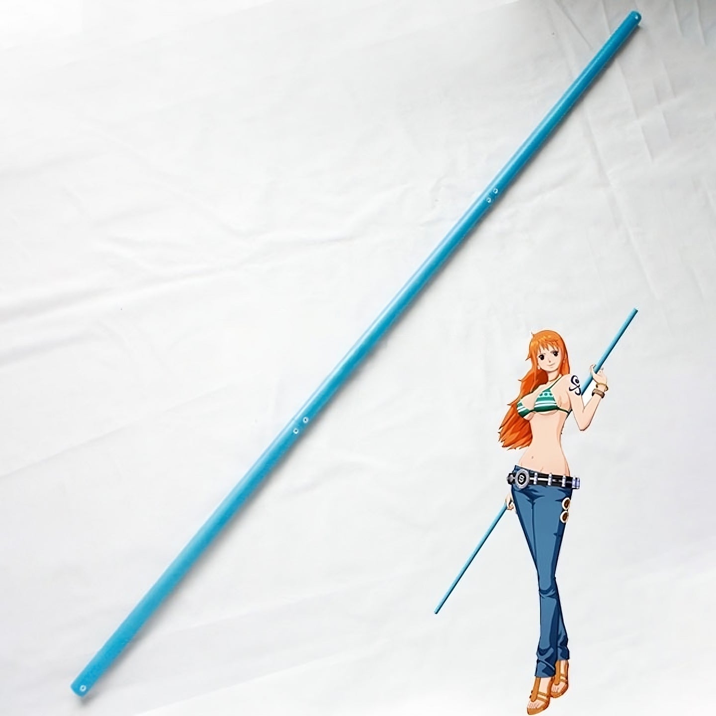 One Piece Nami Art of Weather Sorcery Clima-Tact Cosplay Weapon Prop