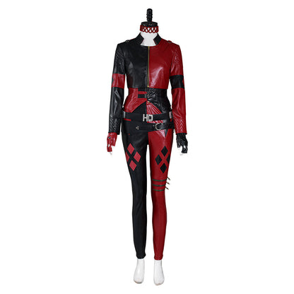 Film The Suicide Squad (2021) Weste Hose Outfit Harley Quinn Halloween Karneval Anzug Cosplay Kostüm