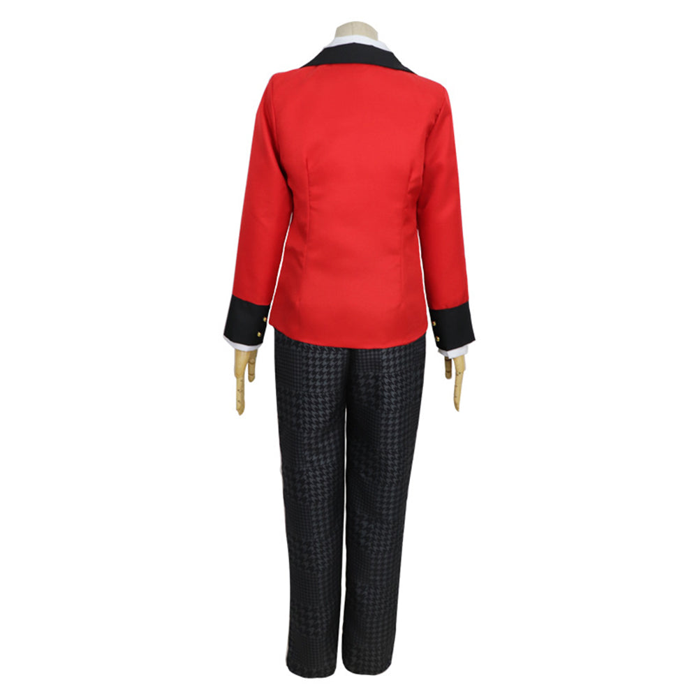 Anime Kakegurui Ryouta Suzui Men School Uniform Outfit Halloween Carnival Suit Cosplay Costume