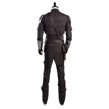 TV Series The Book Of Boba Fett Mando Beskar Armor Coat Outfit Halloween Carnival Suit Cosplay Costume