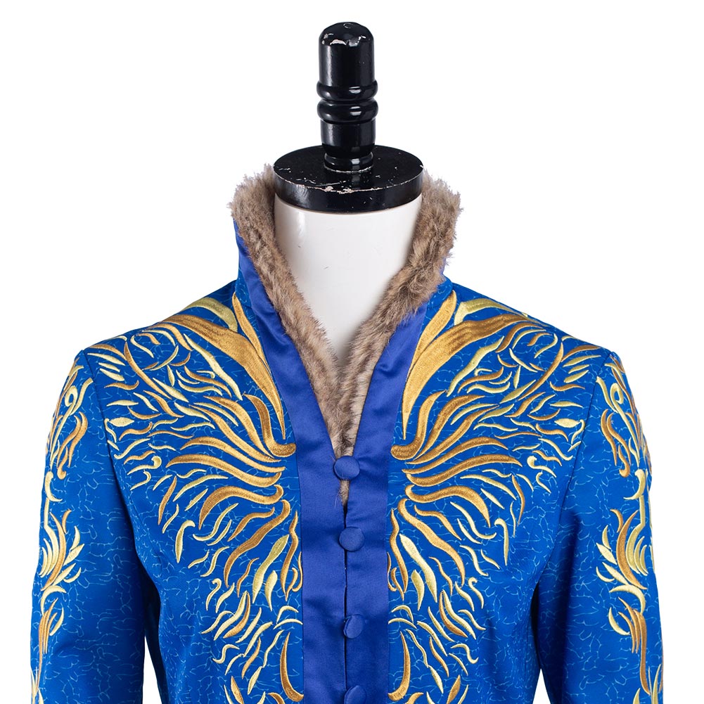 TV Series Shadow and Bone Alina Starkov Cosplay Costume Blue Coat Outfits Halloween Carnival Suit