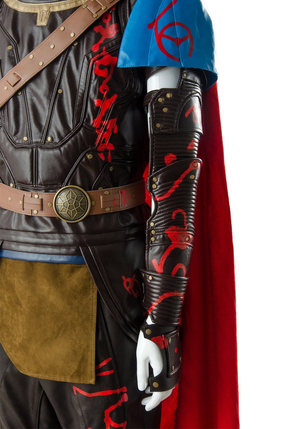 Film Thor 3 Ragnarok Thor Odinson Outfit Ganzes Set Cosplay Kostüm Halloween Karneval Anzug