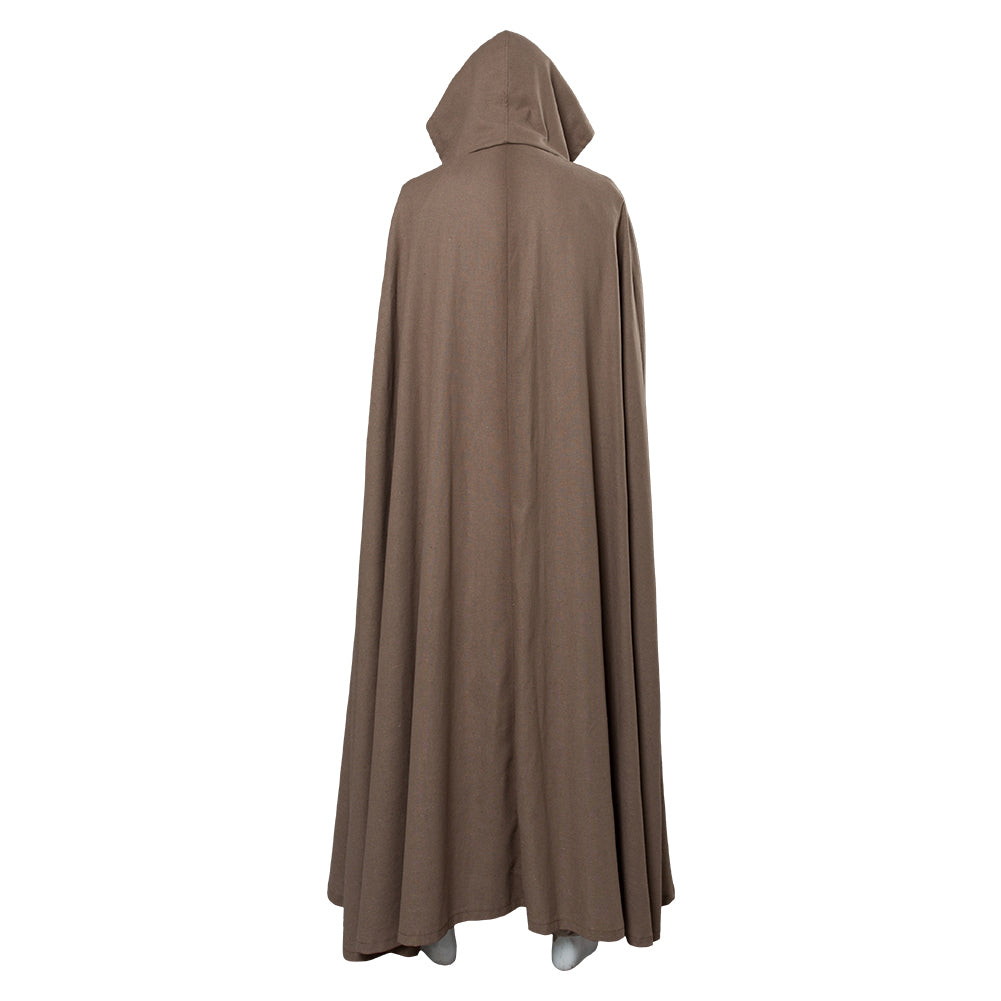 Movie The Last Jedi Luke Skywalker Outfit Cosplay Costume Halloween Suit