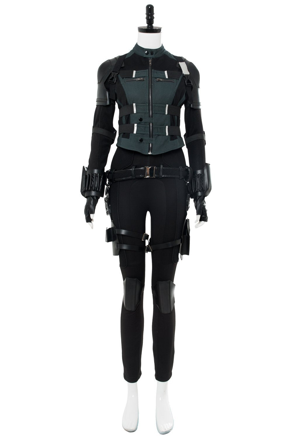 Movie Avengers 3 :Infinity War Black Widow Natasha Romanoff Outfit Cosplay Costume whole set