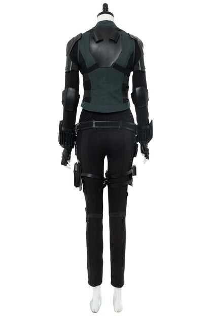 Movie Avengers 3 :Infinity War Black Widow Natasha Romanoff Outfit Cosplay Costume whole set