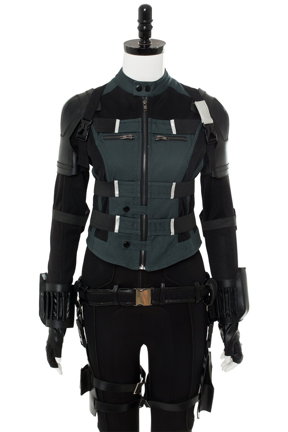 Movie Avengers 3 :Infinity War Black Widow Natasha Romanoff Outfit Cosplay Costume whole set