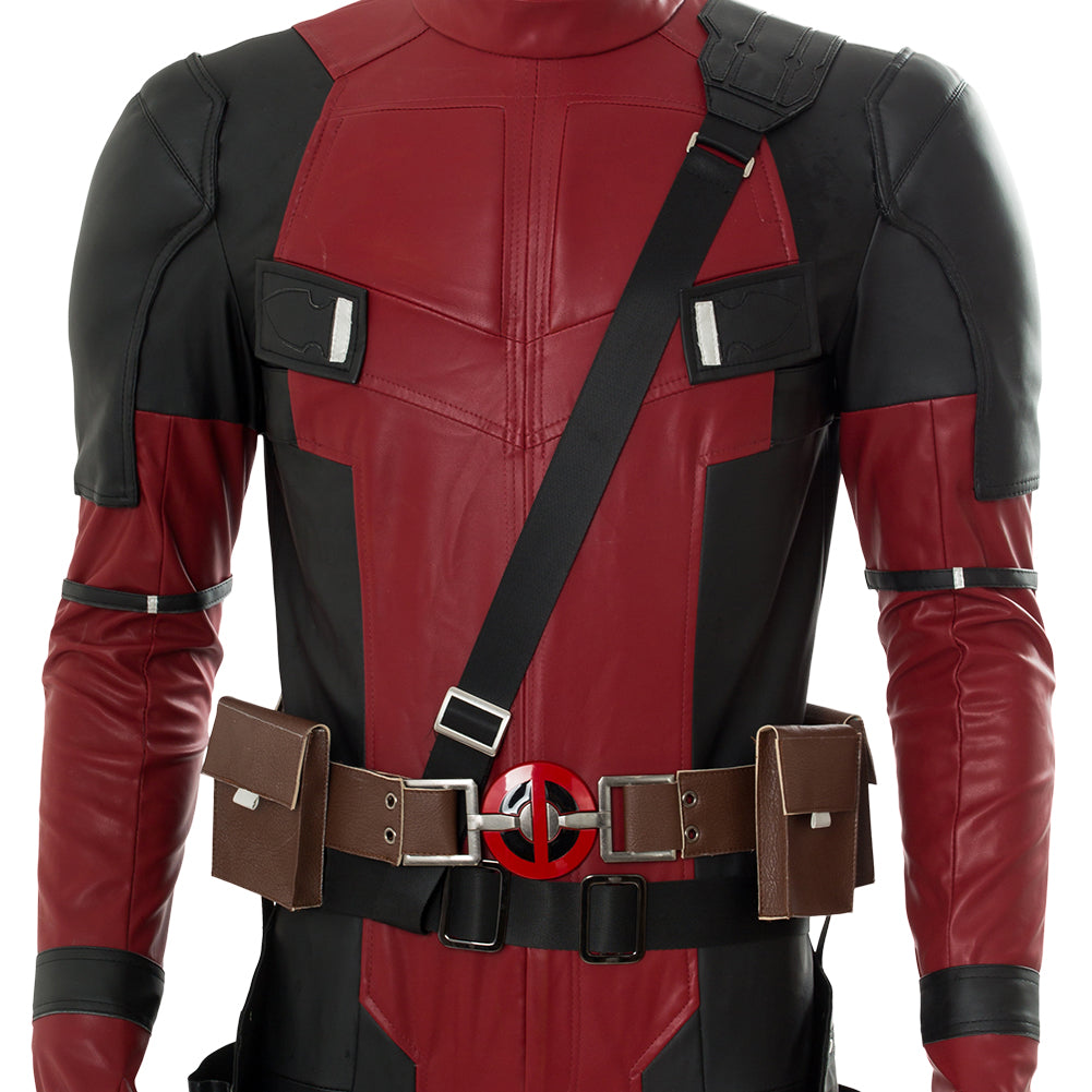 Movie Deadpool 2 Deadpool Suit Oufit Halloween Costume For Males Females Halloween