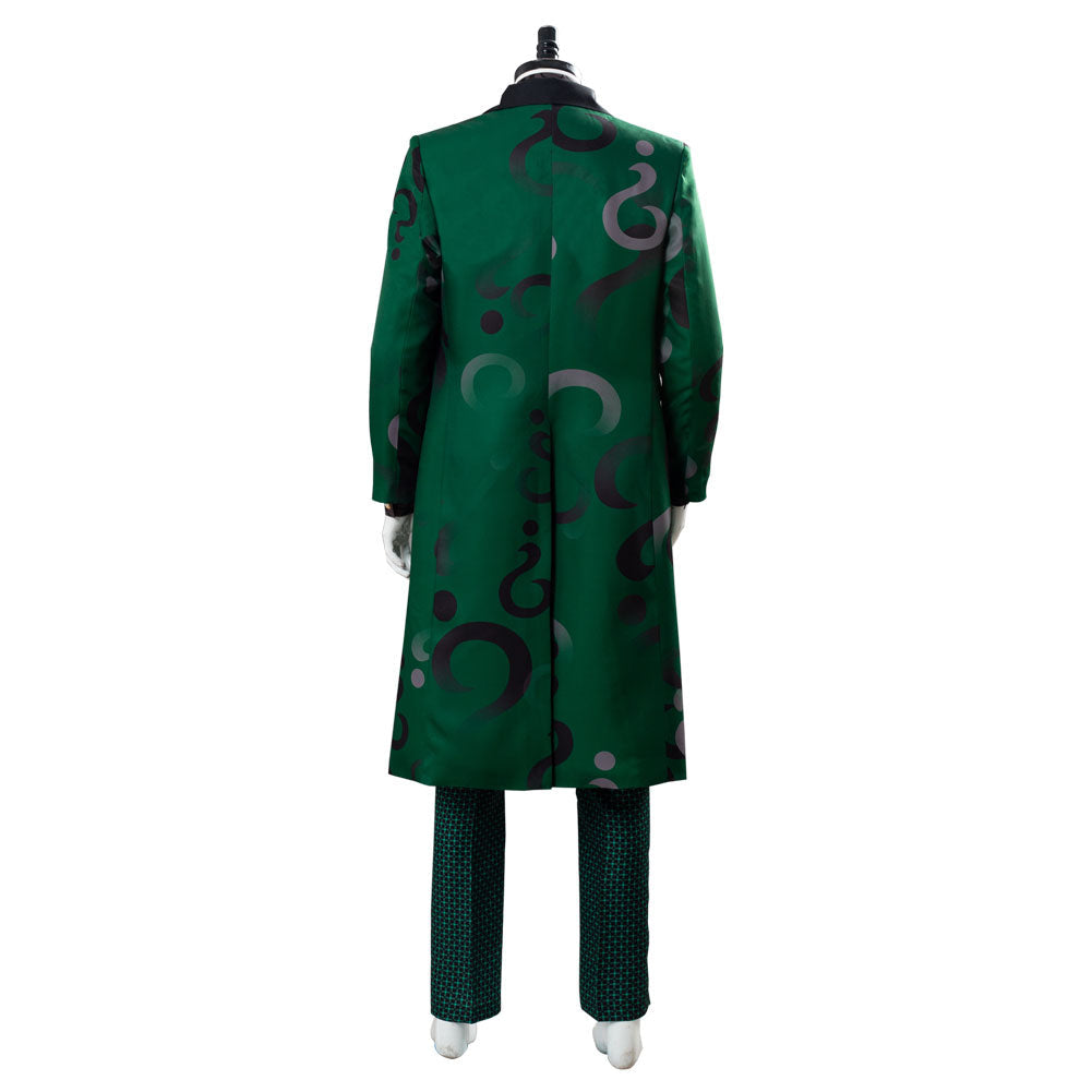 TV Series Gotham Season 5 The Riddler Cosplay Edward Nygma Green Outfit Cosplay Costume