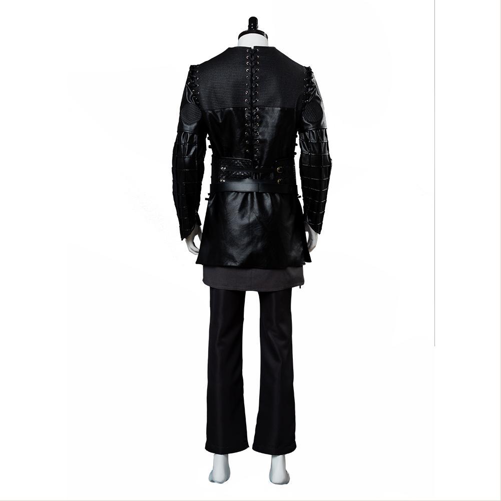 Movie Vikings Ragnar Lothbrok Black Set Outfits Cosplay Costume Halloween Suit