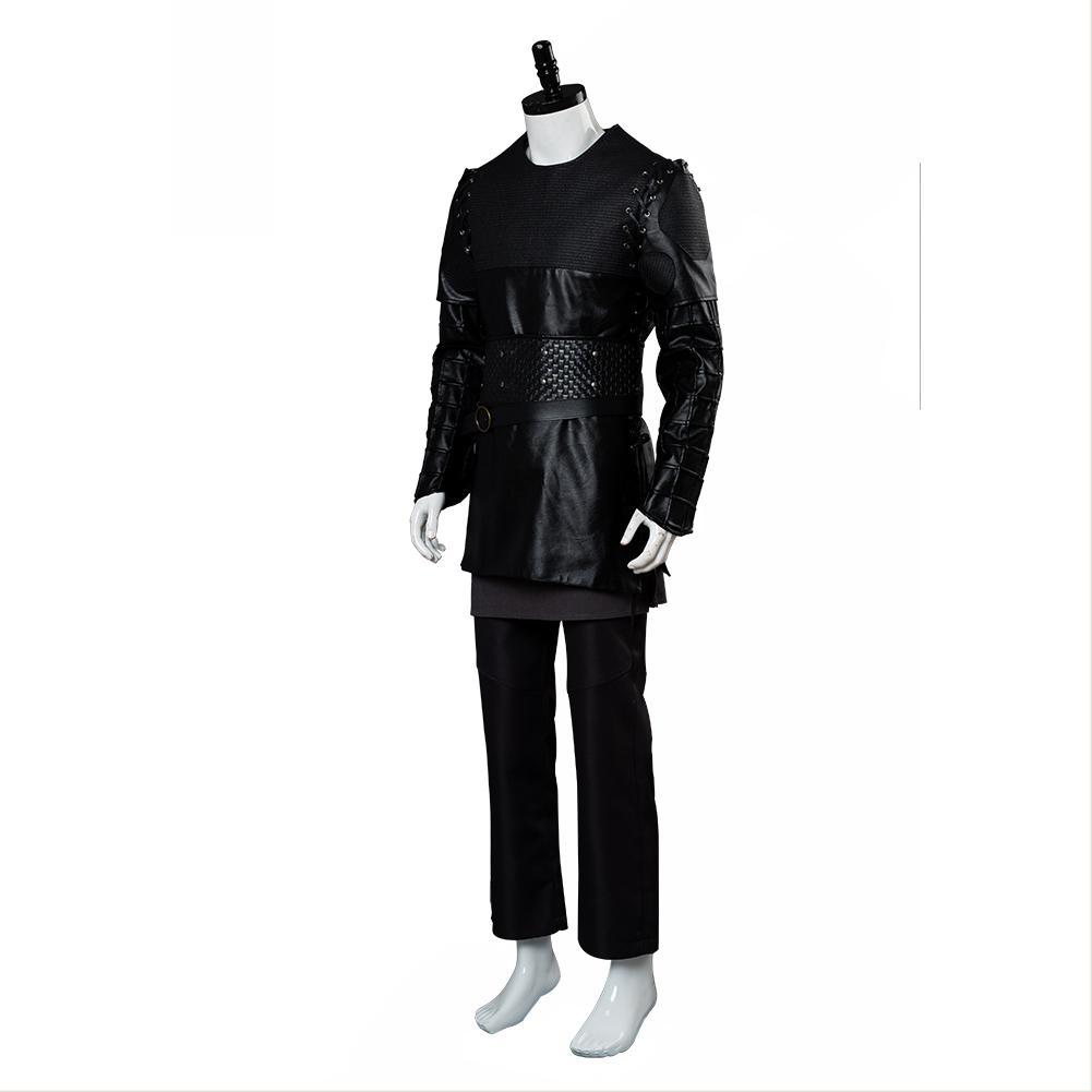 Movie Vikings Ragnar Lothbrok Black Set Outfits Cosplay Costume Halloween Suit