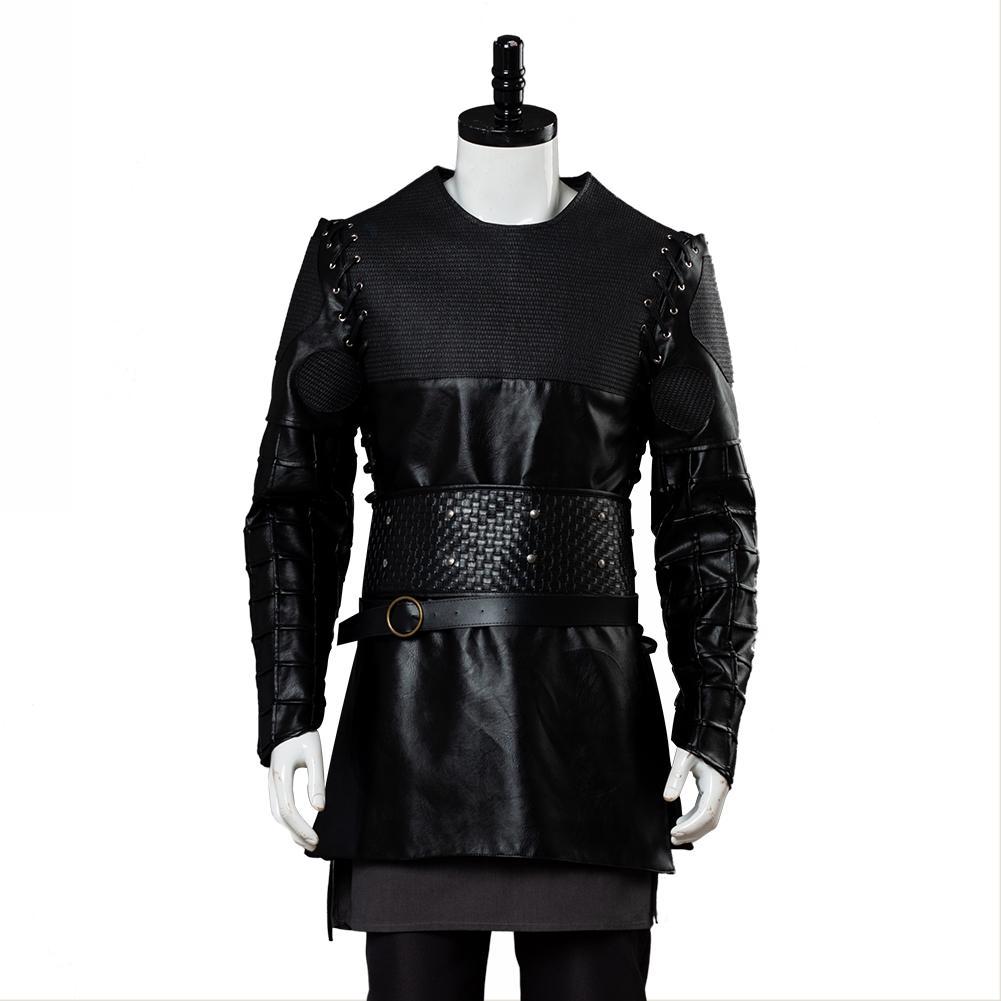 Movie Vikings Ragnar Lothbrok Black Set Outfits Cosplay Costume Halloween Suit