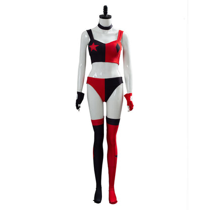 Anime Harley Quinn Harley Quinn Suit Cosplay Costume Halloween Carnival Suit