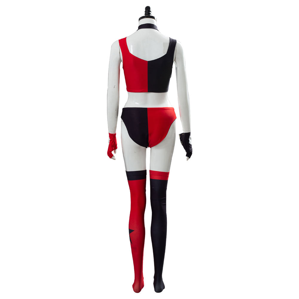 Anime Harley Quinn Harley Quinn Suit Cosplay Costume Halloween Carnival Suit