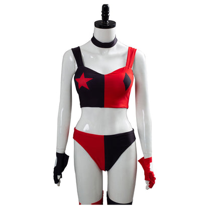 Anime Harley Quinn Harley Quinn Suit Cosplay Costume Halloween Carnival Suit