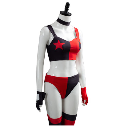 Anime Harley Quinn Harley Quinn Suit Cosplay Costume Halloween Carnival Suit