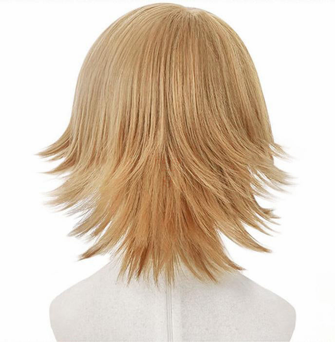 Danganronpa: Trigger Happy Havoc Chihiro Fujisaki Brown Cosplay Wig