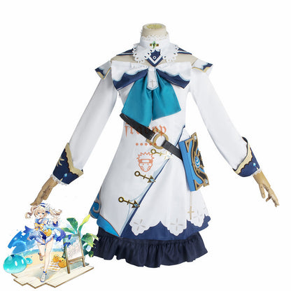 Genshin Impact Barbara Customize Size Halloween Cosplay Costume