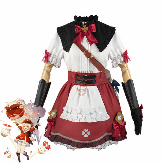 Genshin Impact Klee New Skin Premium Edition Cosplay Costume