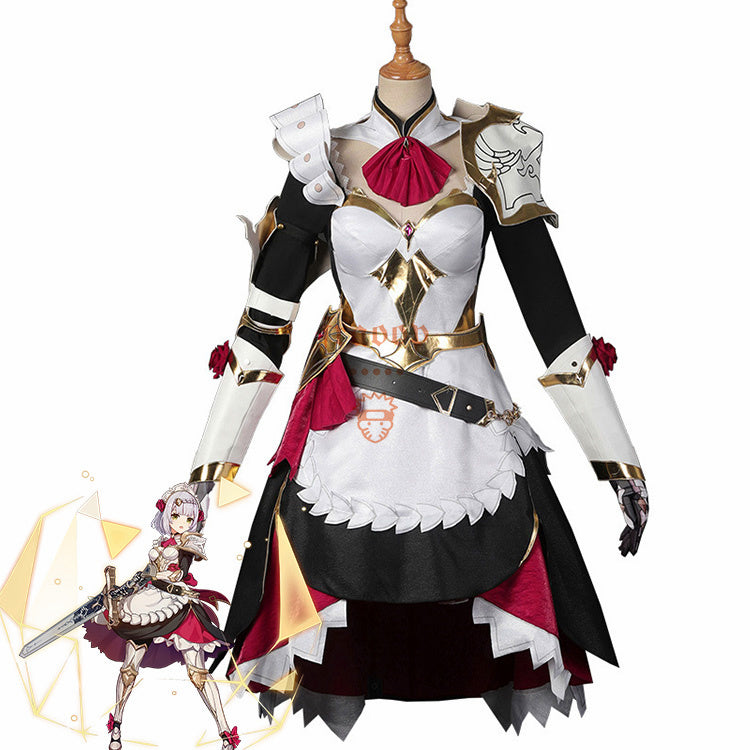 Genshin Impact Noelle Halloween Cosplay Costume