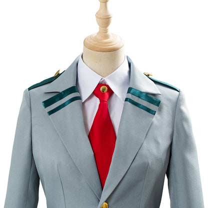 Anime My Hero Academia Ochaco Uraraka School Uniform Cosplay Costume Haloween Suit