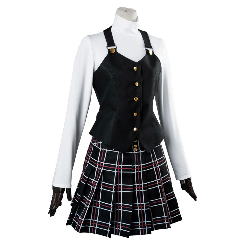 Game Persona 5 P5 Makoto Niijima Queen School Uniform Cosplay Costume Halloween Carnival Suit