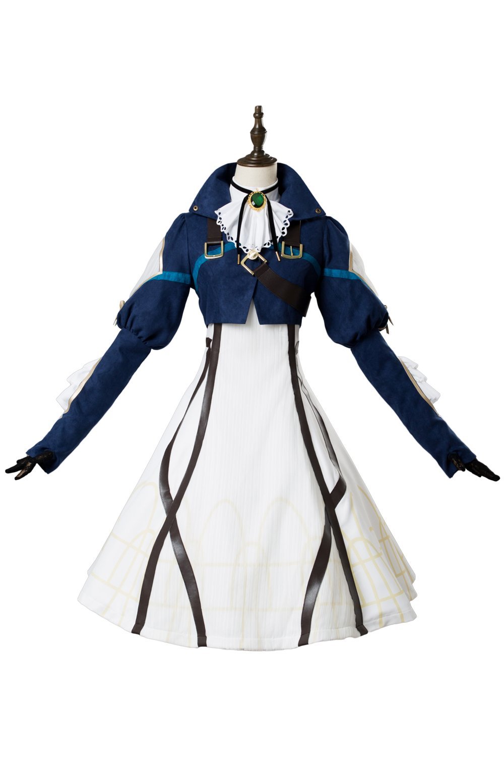 Vaioretto Evagaden Violet Evergarden Violet Dress Cosplay Costume Halloween Carnival Suit