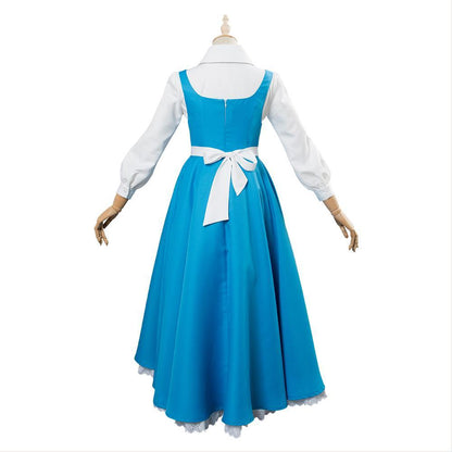 Movie Beauty and the Beast Princess Belle Cosplay Costume