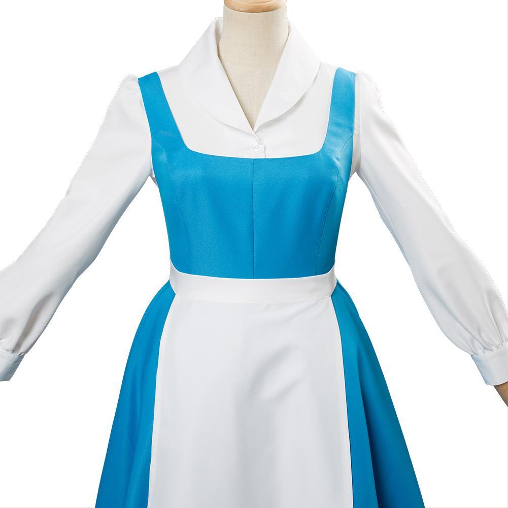 Movie Beauty and the Beast Princess Belle Cosplay Costume