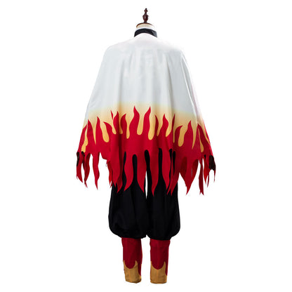 Anime  Demon Slayer Kyoujuro Outfit Cosplay Costume Hallowenn Suit