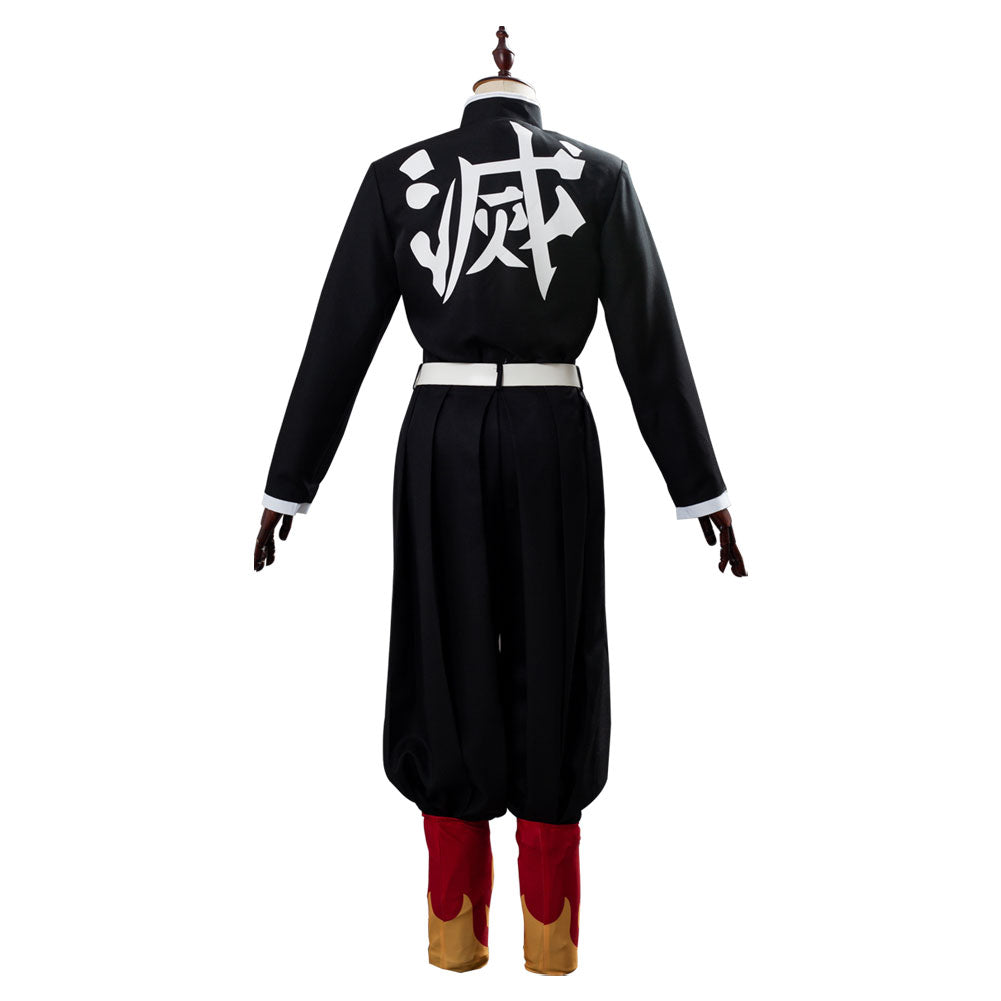 Anime  Demon Slayer Kyoujuro Outfit Cosplay Costume Hallowenn Suit