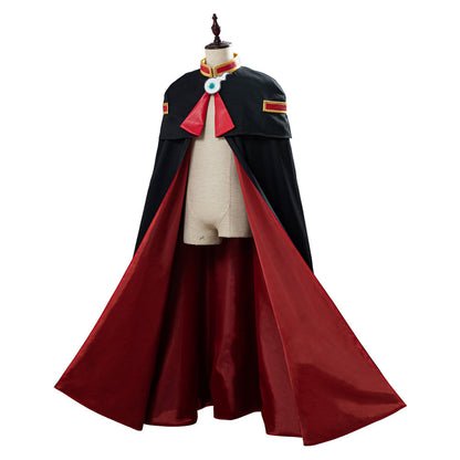 Anime Toilet-bound Hanako-kun Black Cape Robe Cloak Coat Cosplay Costume Halloween Suit