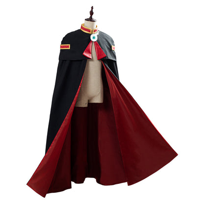 Anime Toilet-bound Hanako-kun Black Cape Robe Cloak Coat Cosplay Costume Halloween Suit