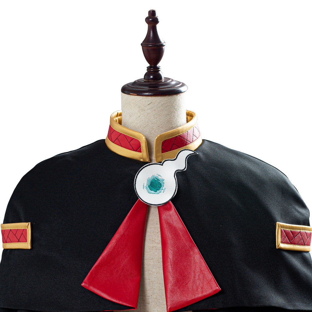 Anime Toilet-bound Hanako-kun Black Cape Robe Cloak Coat Cosplay Costume Halloween Suit