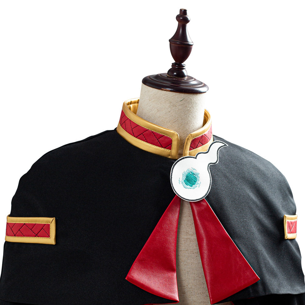 Anime Toilet-bound Hanako-kun Black Cape Robe Cloak Coat Cosplay Costume Halloween Suit