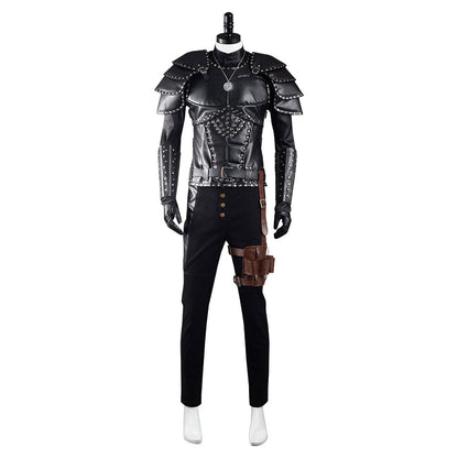 TV Series The Witcher Geralt of Rivia Cosplay Costume Outfits Halloween Carnival Suit