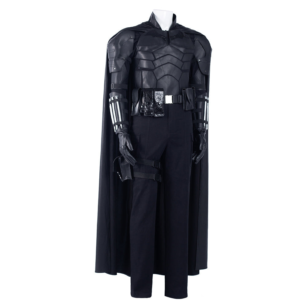 Movie The Batman Bruce Wayne Pants Cloak Outfits Halloween Carnival Suit Cosplay Costume