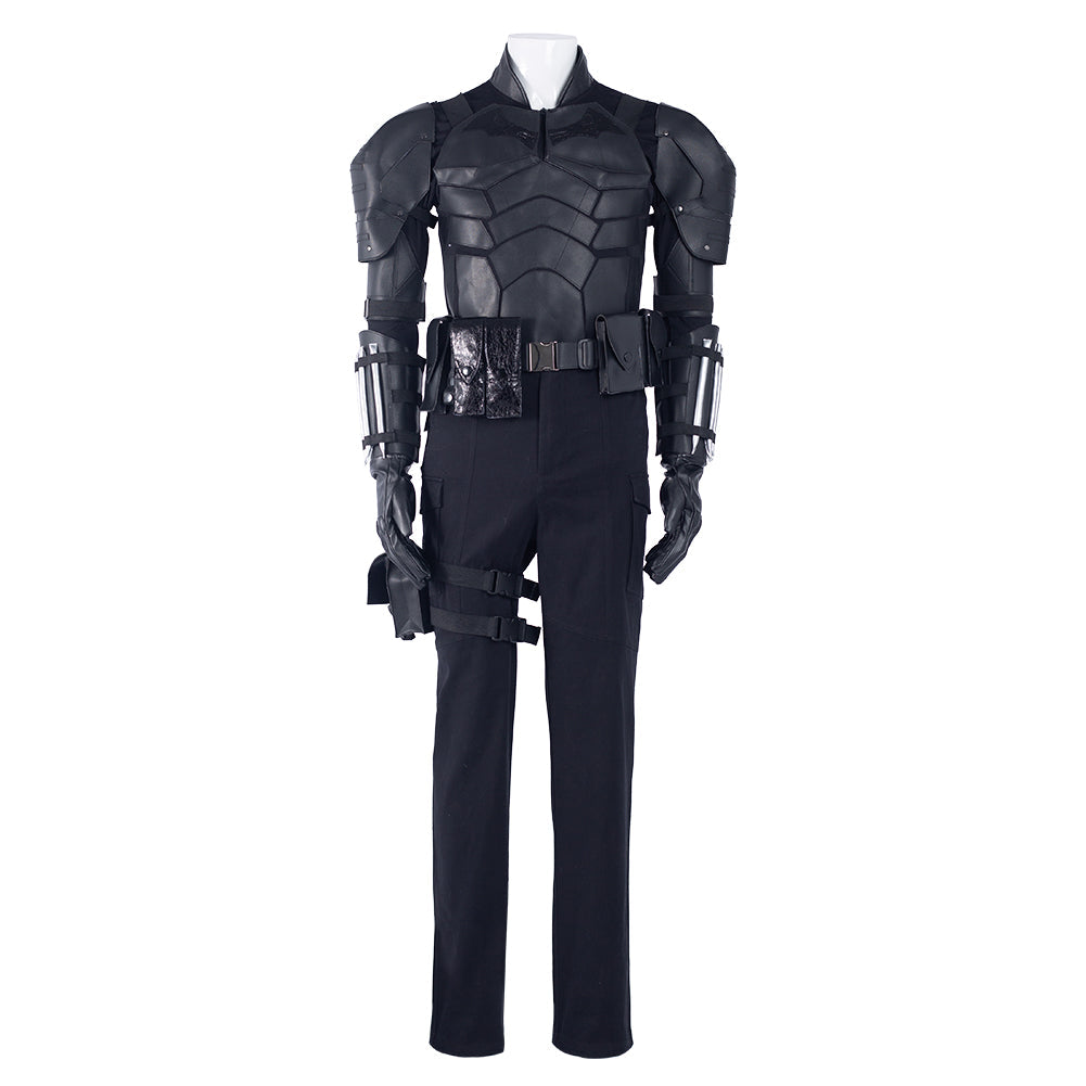 Movie The Batman Bruce Wayne Pants Cloak Outfits Halloween Carnival Suit Cosplay Costume