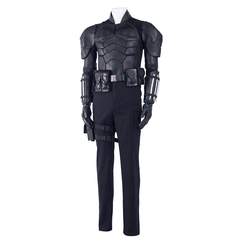 Movie The Batman Bruce Wayne Pants Cloak Outfits Halloween Carnival Suit Cosplay Costume