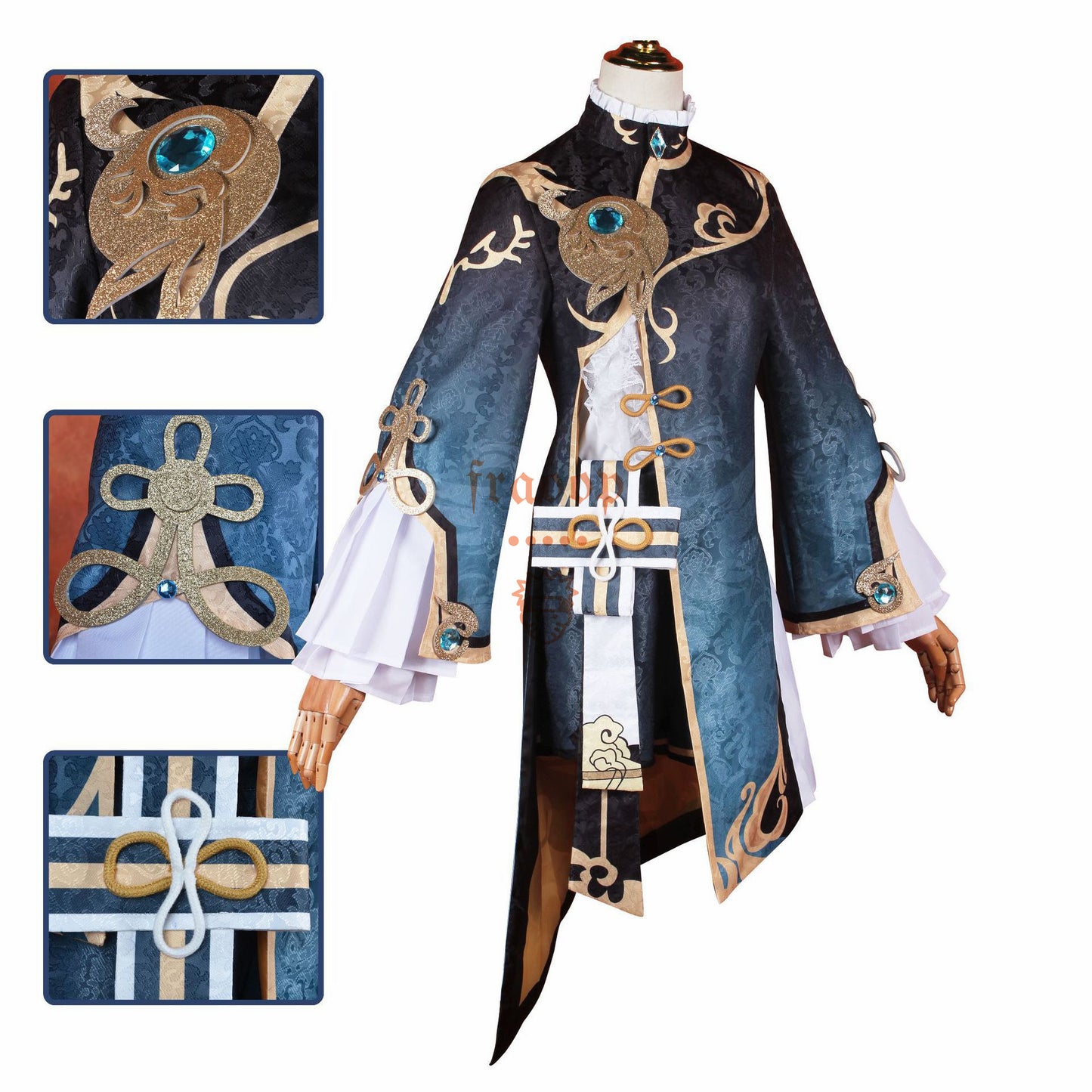 Genshin Impact Xingqiu Cosplay Costume