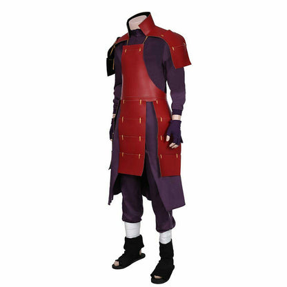 Anime Naruto Shippuden Uchiha Madara Halloween Cosplay Costume