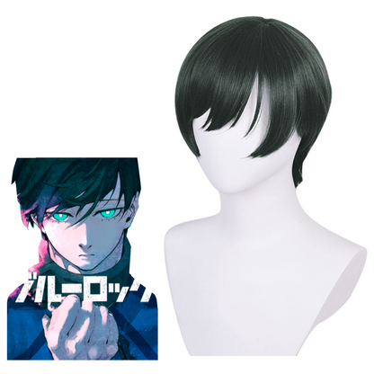 Anime Blue Lock Itoshi Rin Cosplay Wig