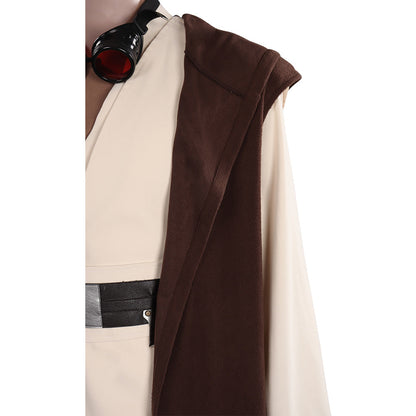 TV Series Obi-Wan Kenobi Cosplay Costume Outfits Halloween Carnival Suit