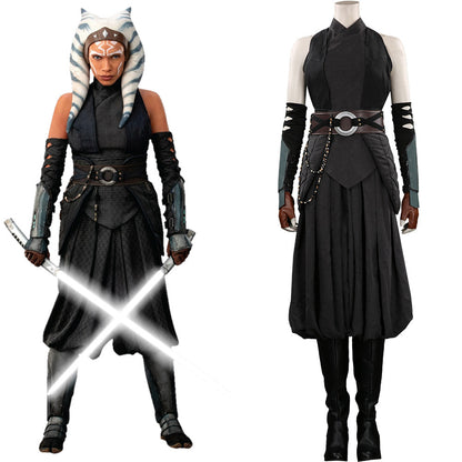 TV Die Mando Ahsoka Tano Outfits Cosplay Kostüm Halloween Karneval Anzug