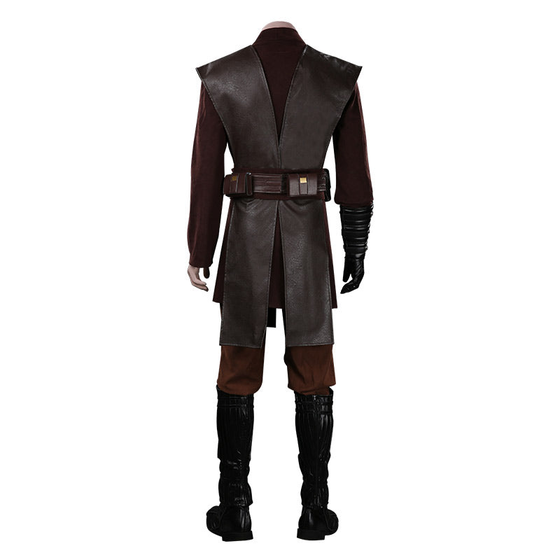 Movie Star Wars Anakin Skywalker Outfits Halloween Carnival Suit Cosplay Costume