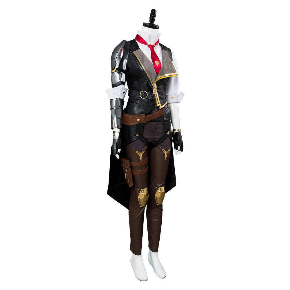 Game Overwatch Ashe Elizabeth Caledonia Outfit Cosplay Costume Halloween Carnival Suit