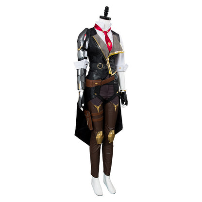 Game Overwatch Ashe Elizabeth Caledonia Outfit Cosplay Costume Halloween Carnival Suit