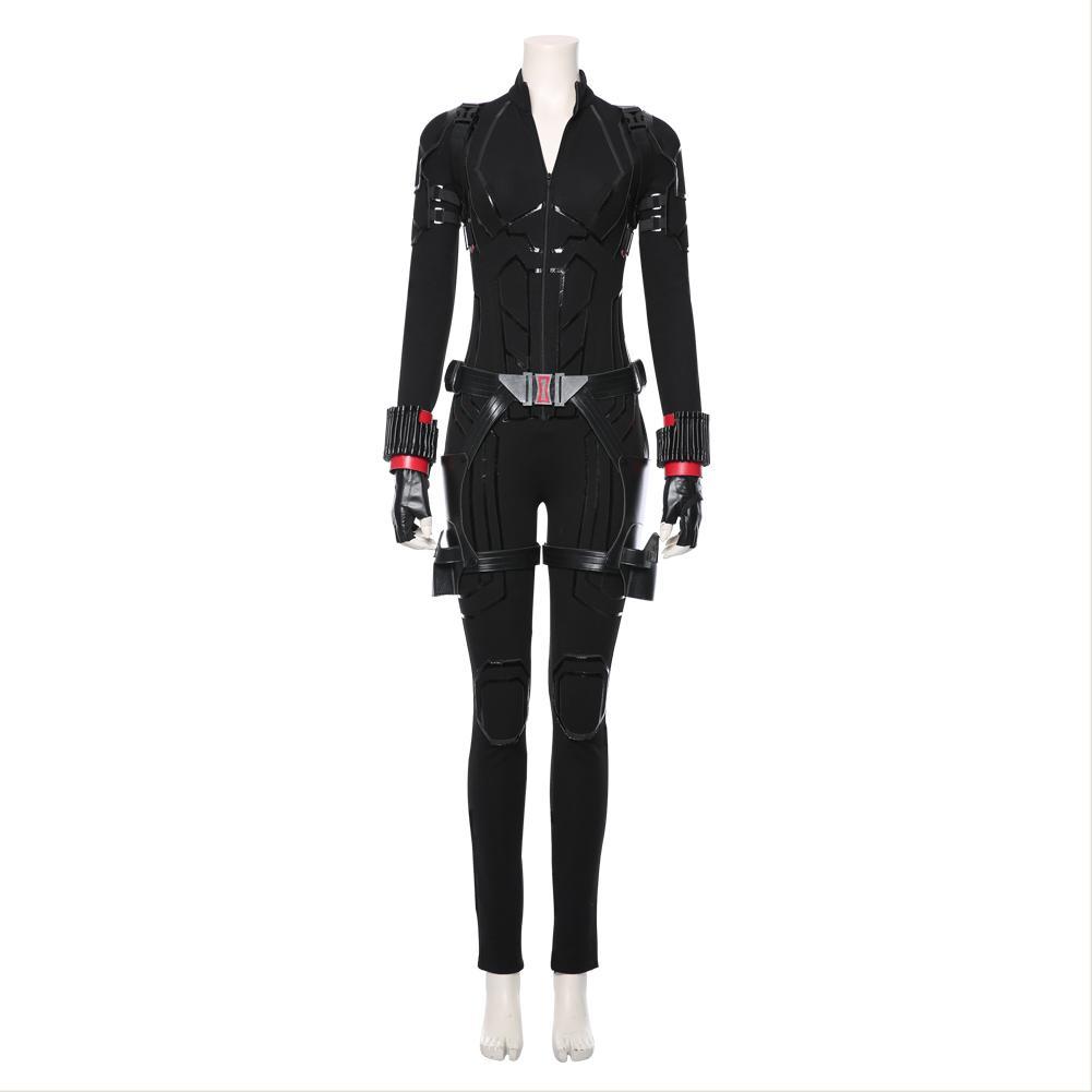 Movie Avengers 4 : Endgame Black Widow Outfit Cosplay Costume Halloween Carnival Suit